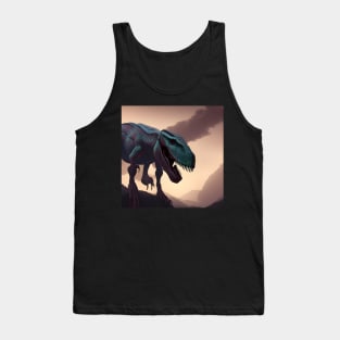 Dinosaur Looks at You Tank Top